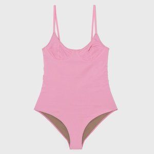 NWT Baserange Soft Swimsuit in Mom Pink (XS)